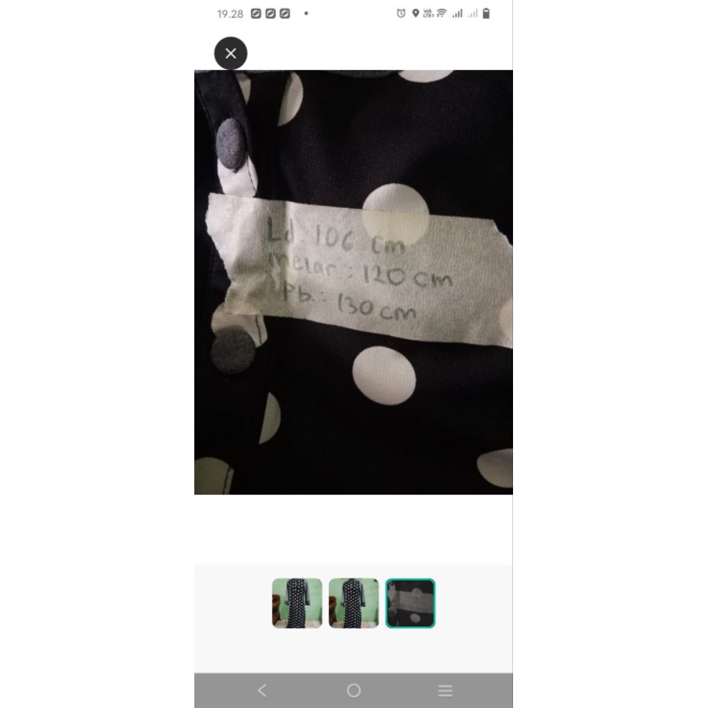 Gamis jumbo premium preloved