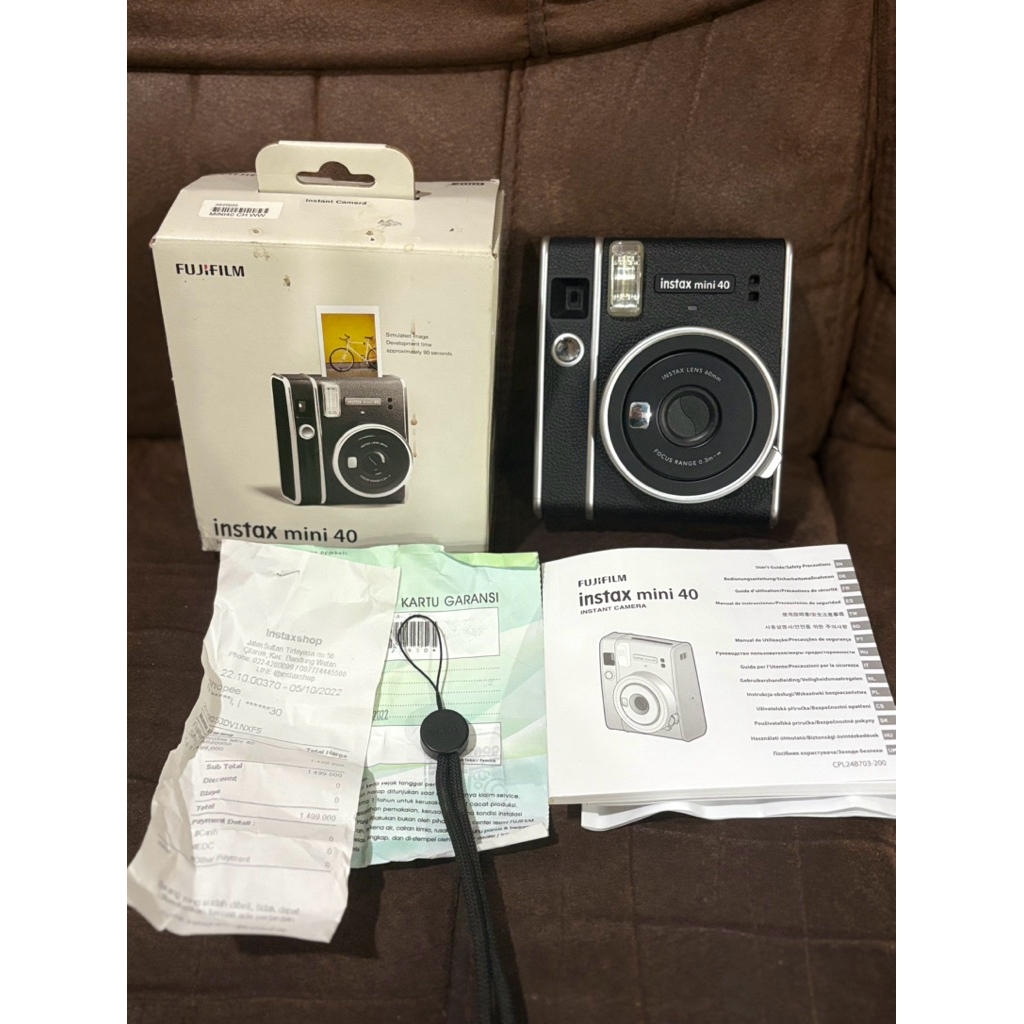 Fujifilm Instax Mini 40 Black