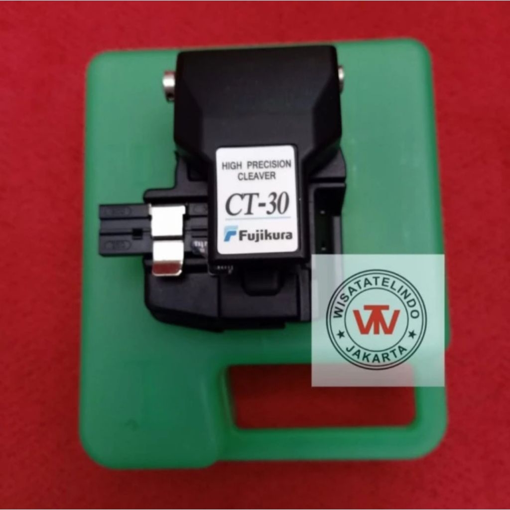fiber Optic Cleaver Fujikura CT.30 + box lengkap
