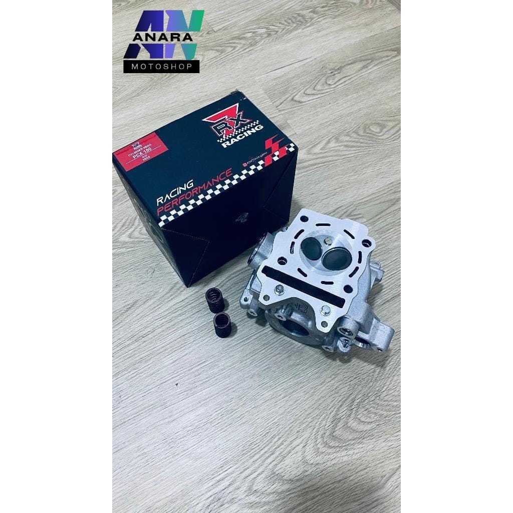 SILINDER HEAD VARIO 150 rx7 SILINDER HEAD PCX 150 CYLINDER HEAD PCX VARIO 150 KLEP 30 25 RX7 RACING