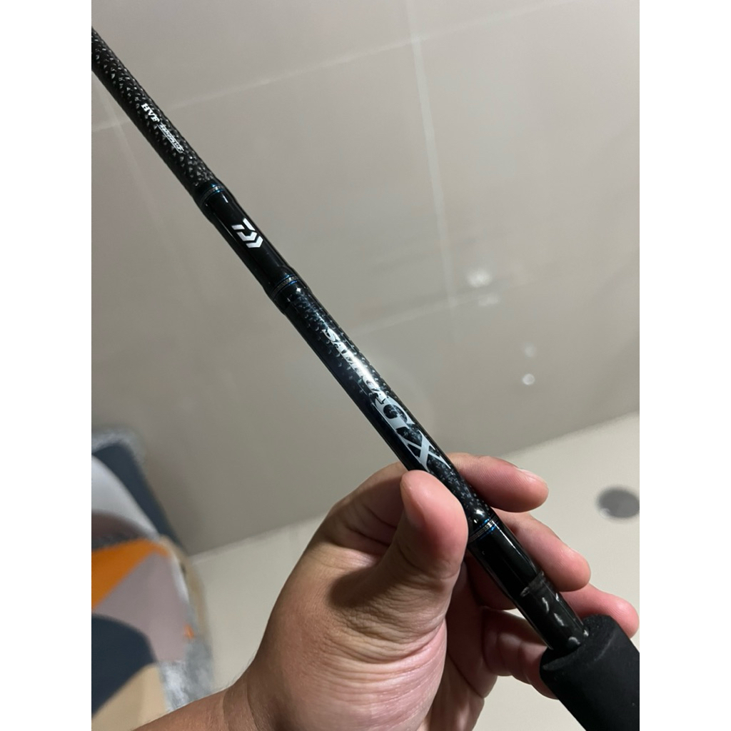 Joran Poping Daiwa Saltiga GX C74MS-SD Second Mulus