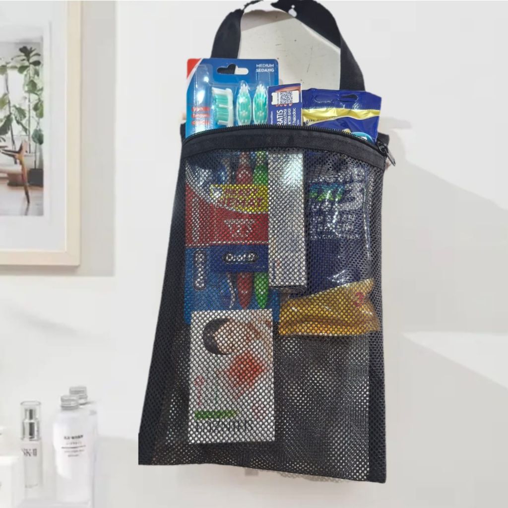 tas jaring tempat sabun mandi