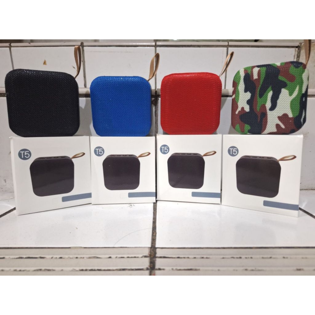Speaker Bluetooth T5 Mini Suara Bass Baguss
