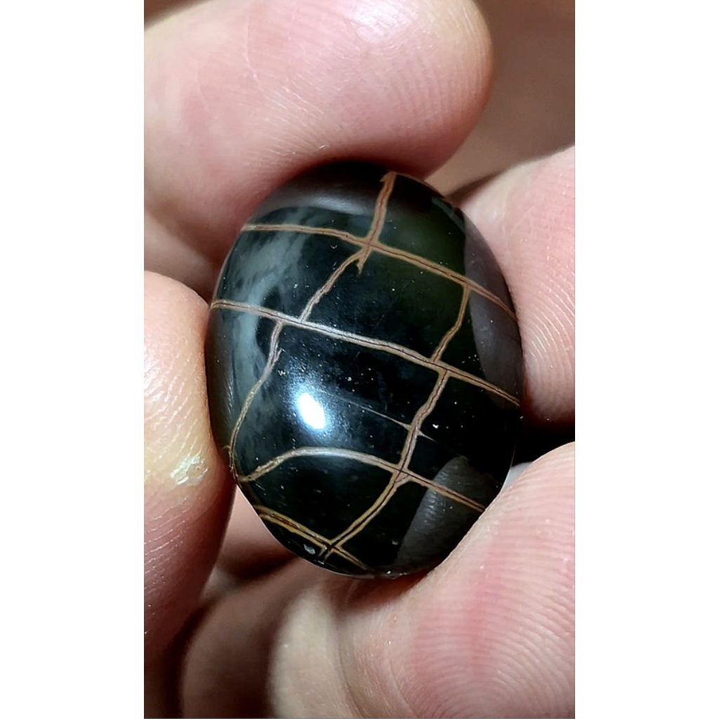 Natural batu akik sisik naga