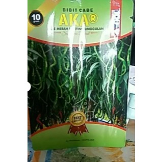 Benih cabe AKAR 10gram Cabe merah keriting cmk AKAR 10 gram benih cabai kriting asli sumatra barat
