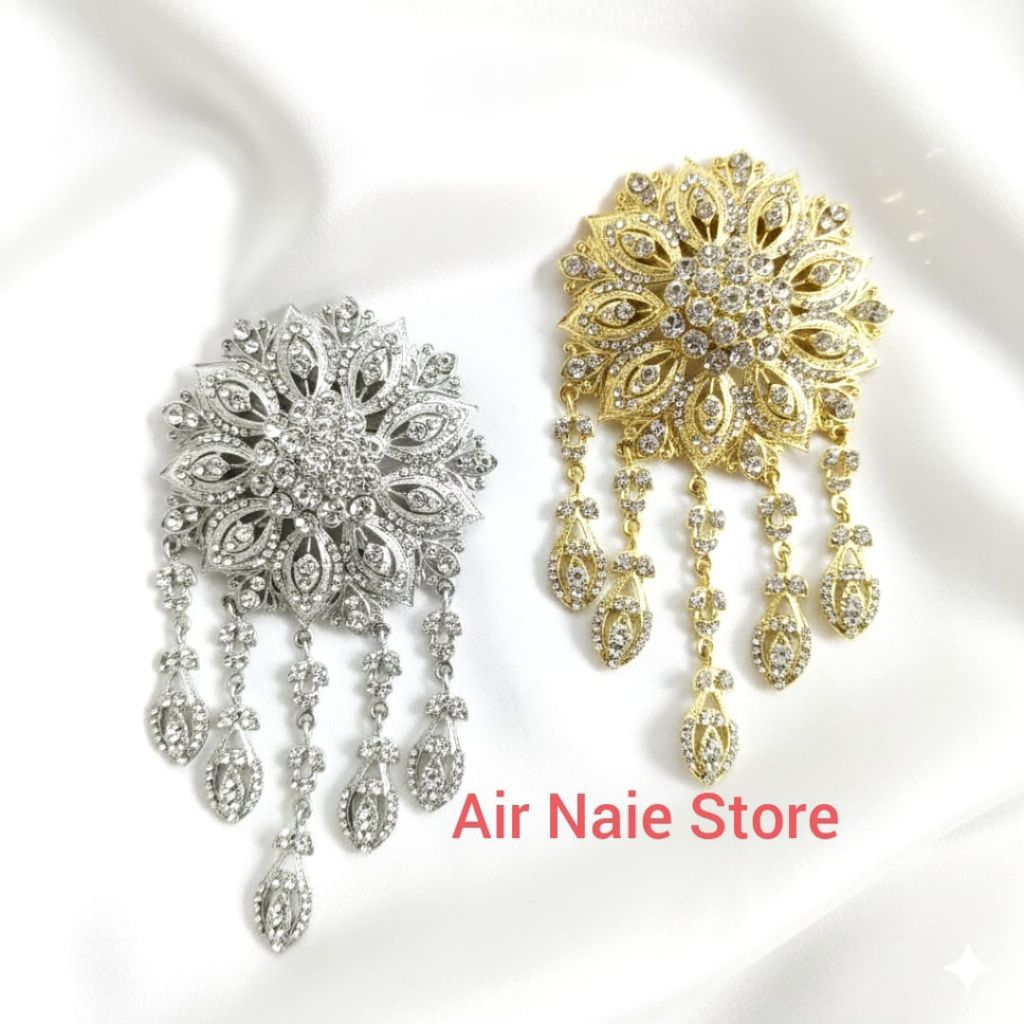 Bros Kebaya Besar/Bros Kebaya Jumbo/Bros Kebaya/Bros kebaya Pengantin/Bros Mewah,Elegan dan mewah