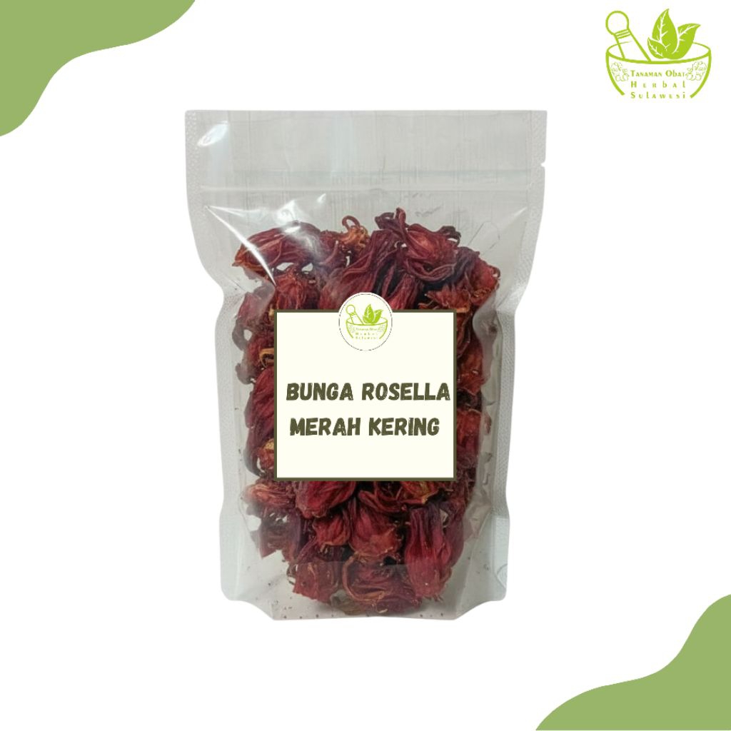 Bunga Rosella Merah Kering/Teh Bunga Rosella Merah Kering (25 Gram)