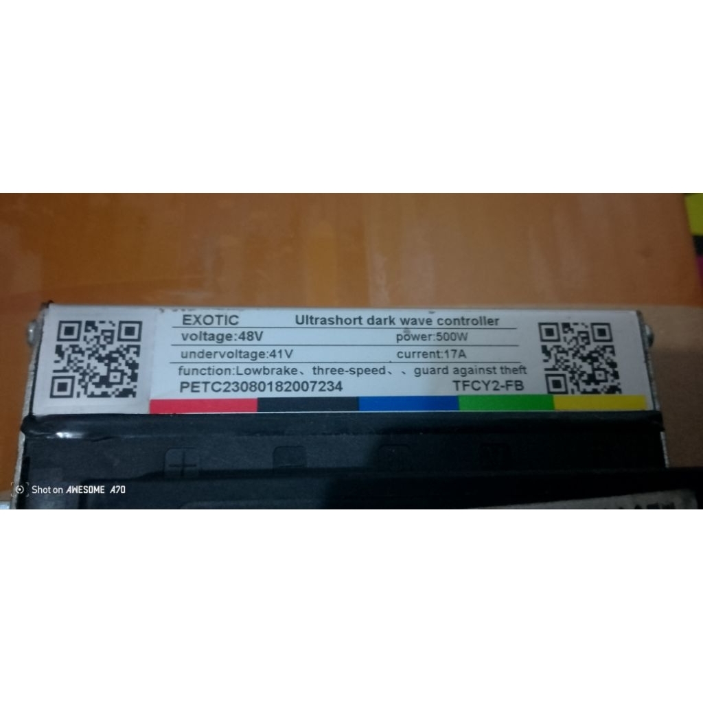 controller sepeda listrik exotic