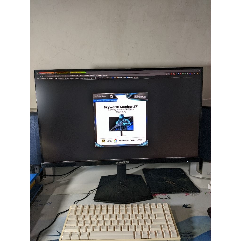 Monitor Skyworth H27G30Q Second Like New