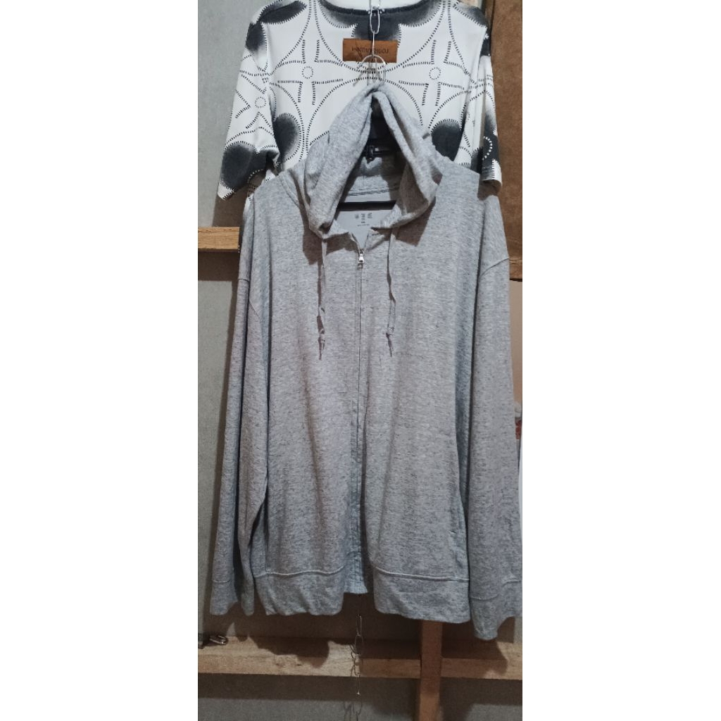 hoodie zipper uniqlo airism