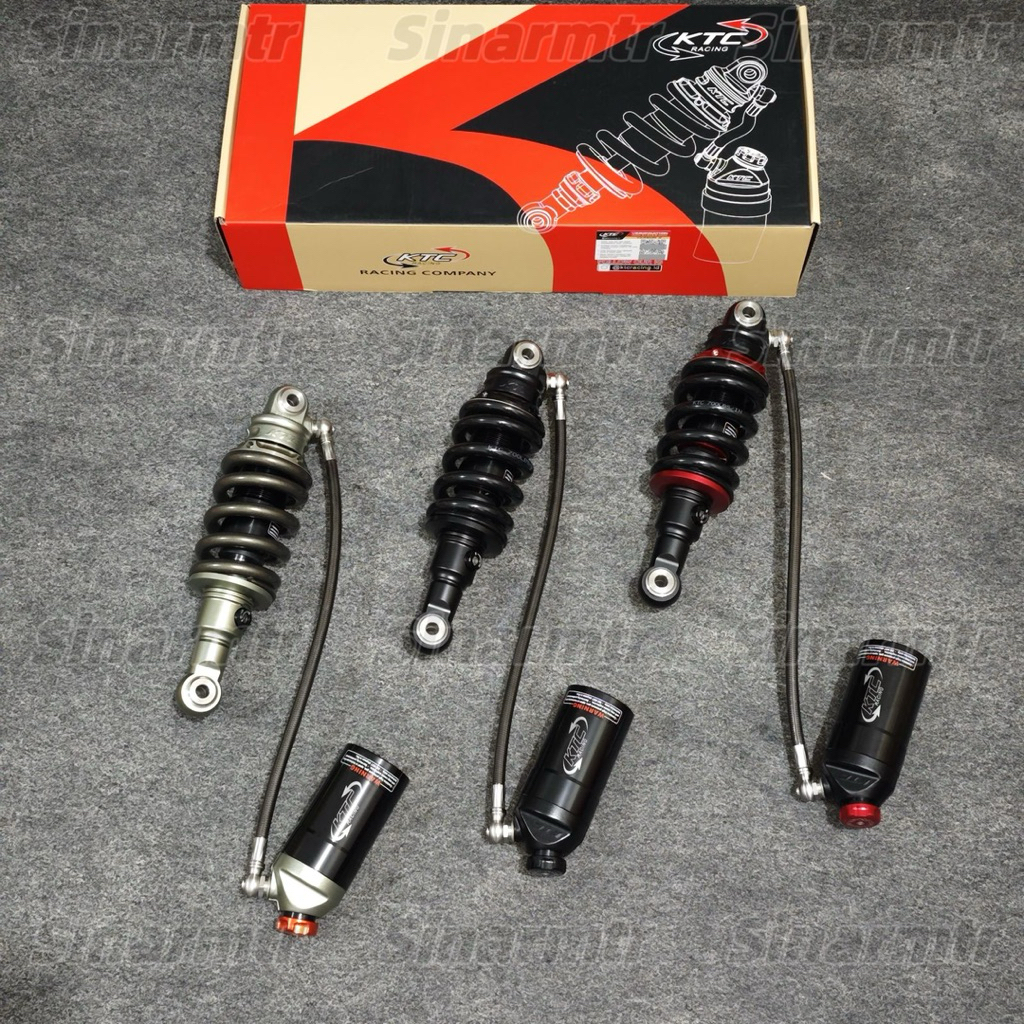 MONOSHOCK KTC RACING ORIGINAL 208MM SHOCK BELAKANG TABUNG PISAH MX KING JUPITER OLD NEW MONO SHOCK 2
