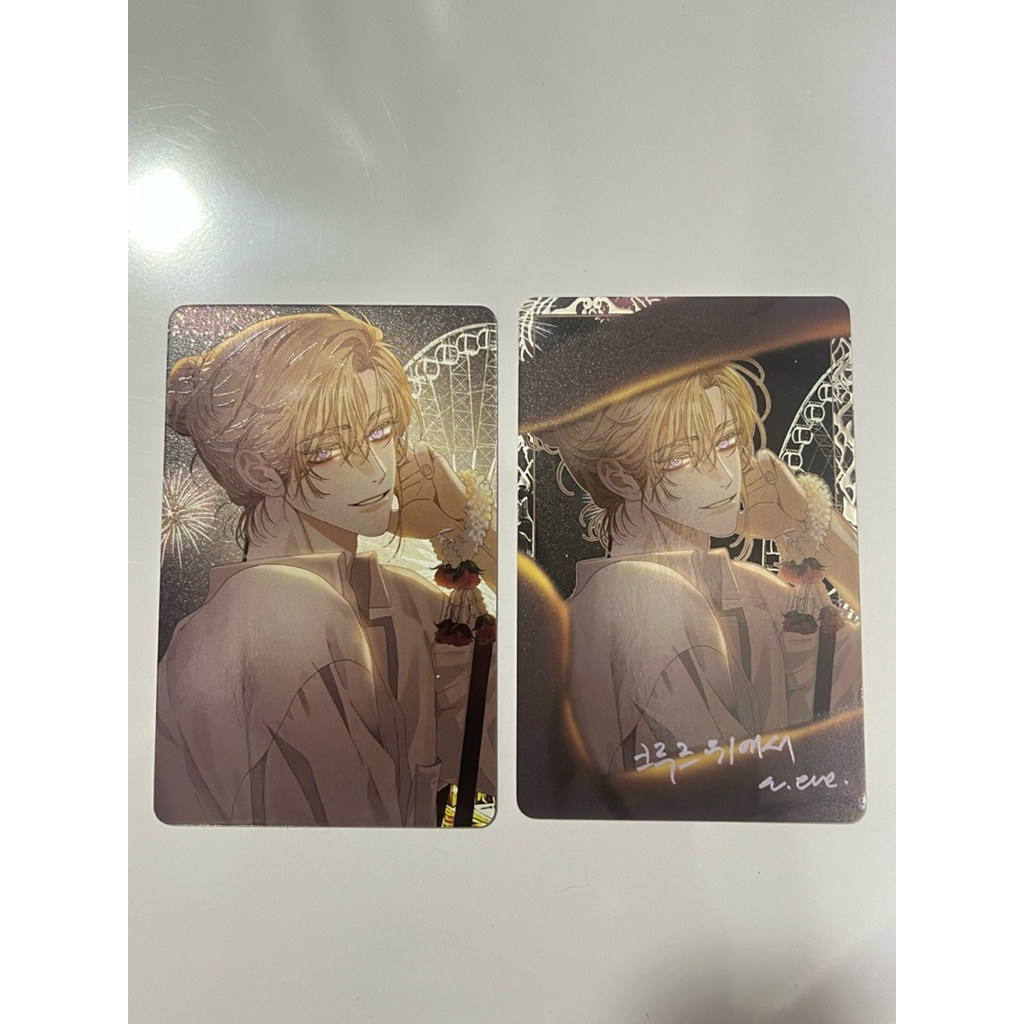 eve dear zero photocard manhwa summer official jmee lezhin