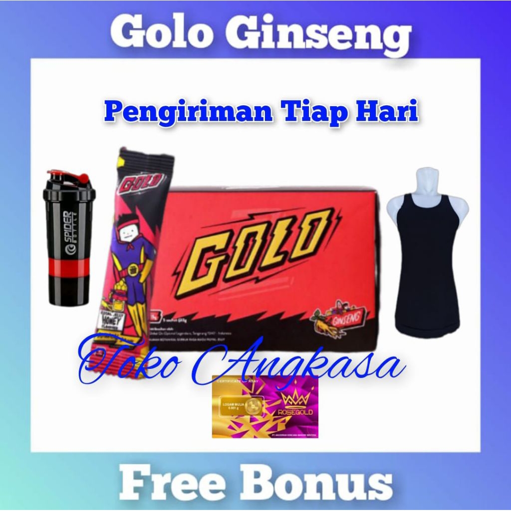 MISTER GOLO GINSENG GOLO SUPLEMEN ORI
