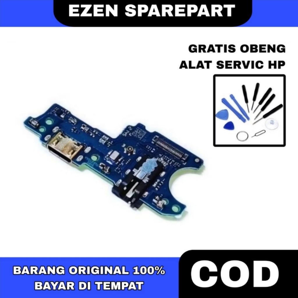 FLEXIBLE SAMSUNG A03 / A035 / A035F CONECTOR CAS + MIC + HF