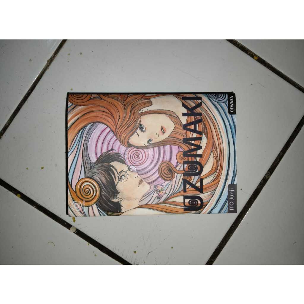 MANGA PRELOVED "UZUMAKI" BY JUNJI ITO