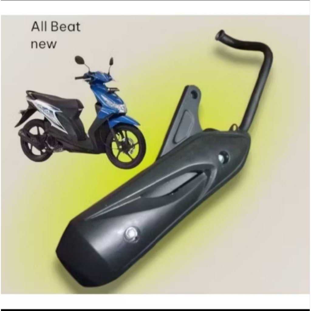 KNALPOT STANDAR SUARA ORIGINAL. SUARA HALUS RAMAH LINGKUNGAN KNALPOT BEAT KNALPOT MIO. BEAT KARBU BE
