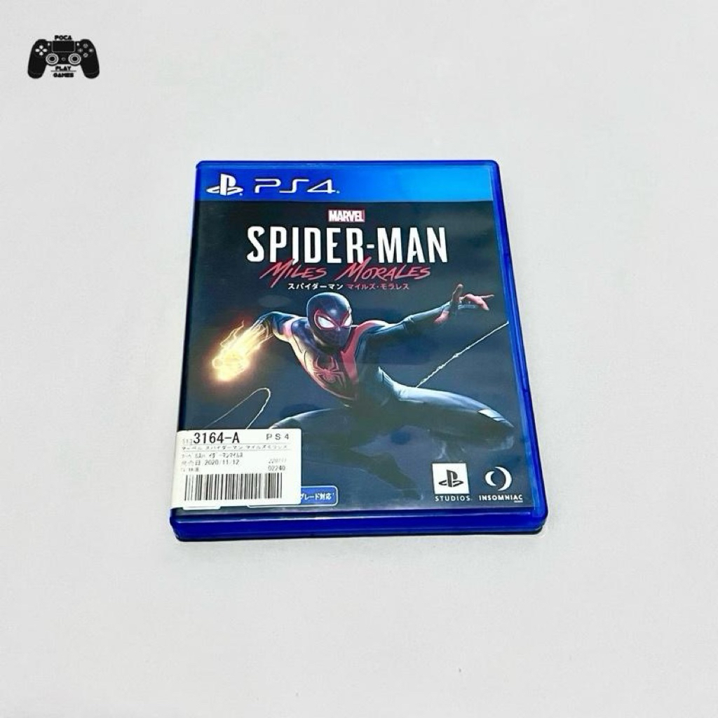 Kaset BD PS4 Spiderman Miles Morales - Second / Bekas