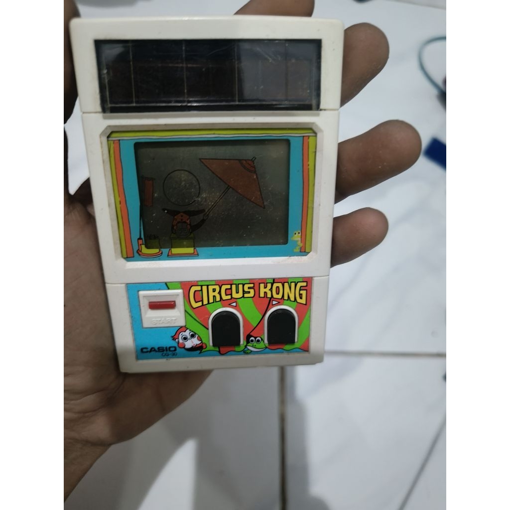 game Casio circus kong vintage original