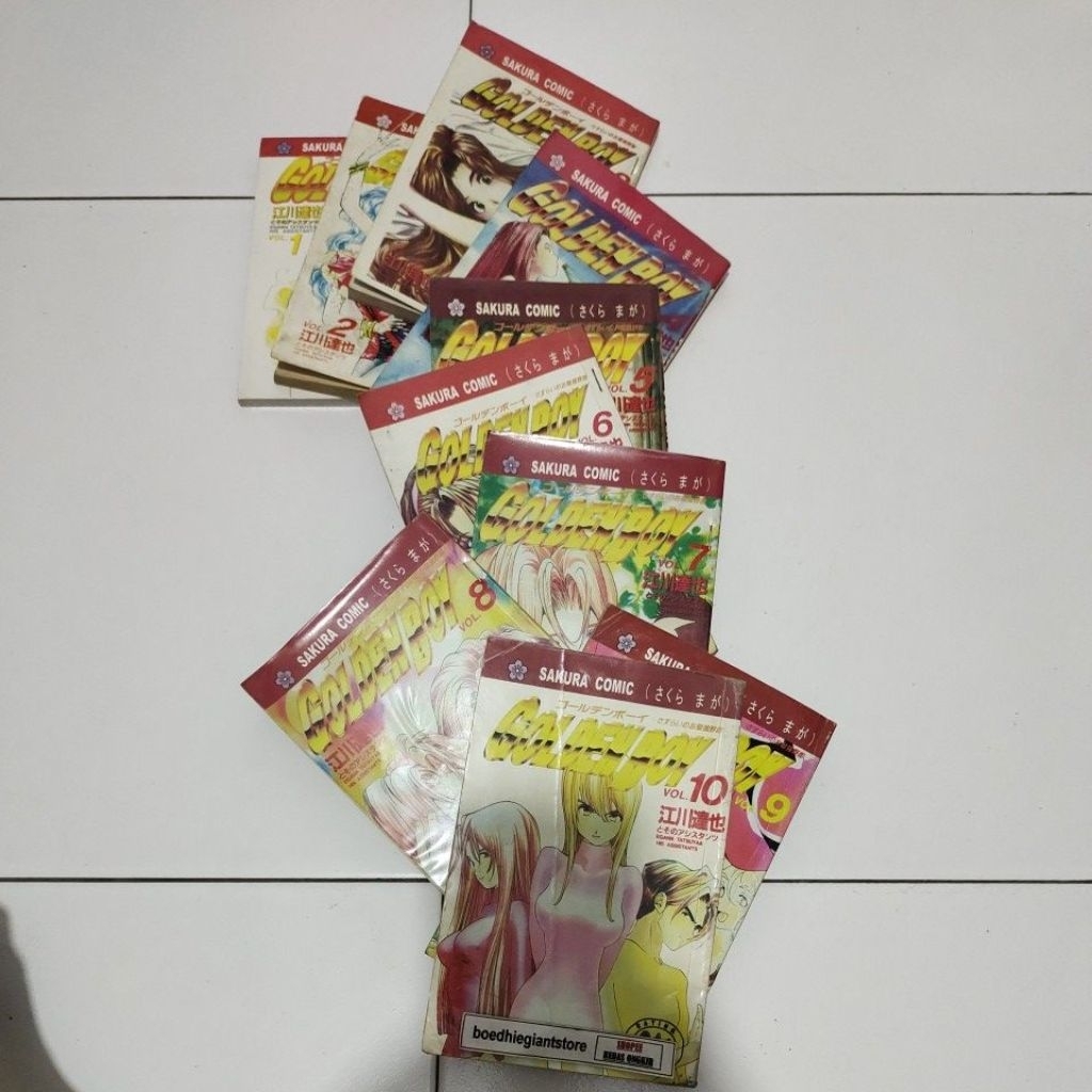 Komik Golden Boy 1-10 tamat