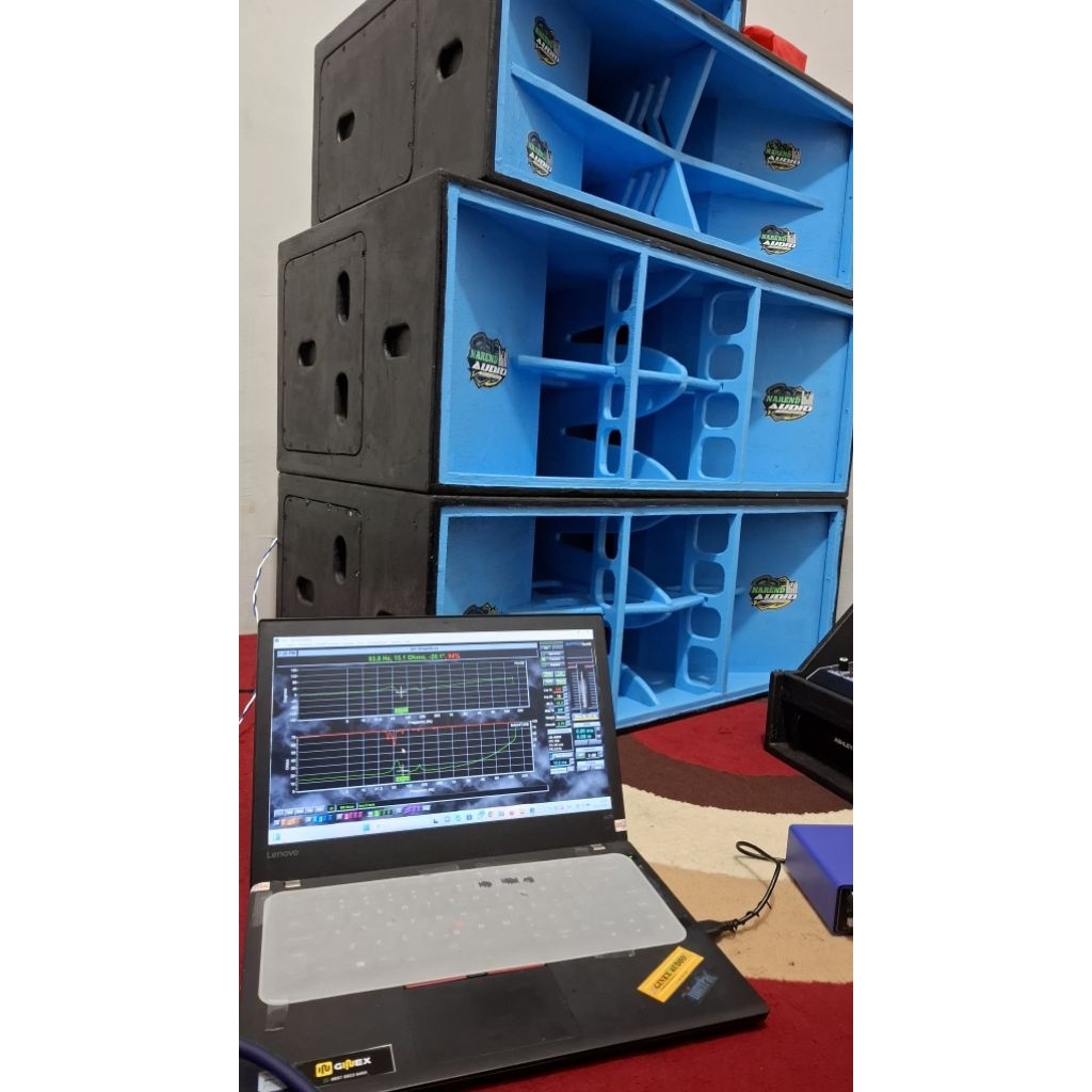 CLA 18 INCH DOBEL TRIPLEK 18 MM SEMI MERANTI KABEL TANAM