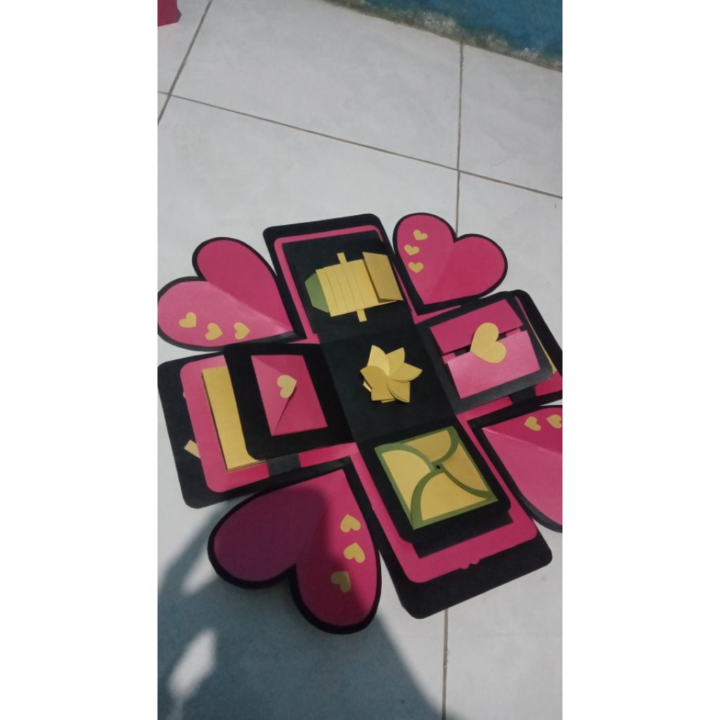 Explosion Box Kado ulangtahun,HadiahUlangTahun