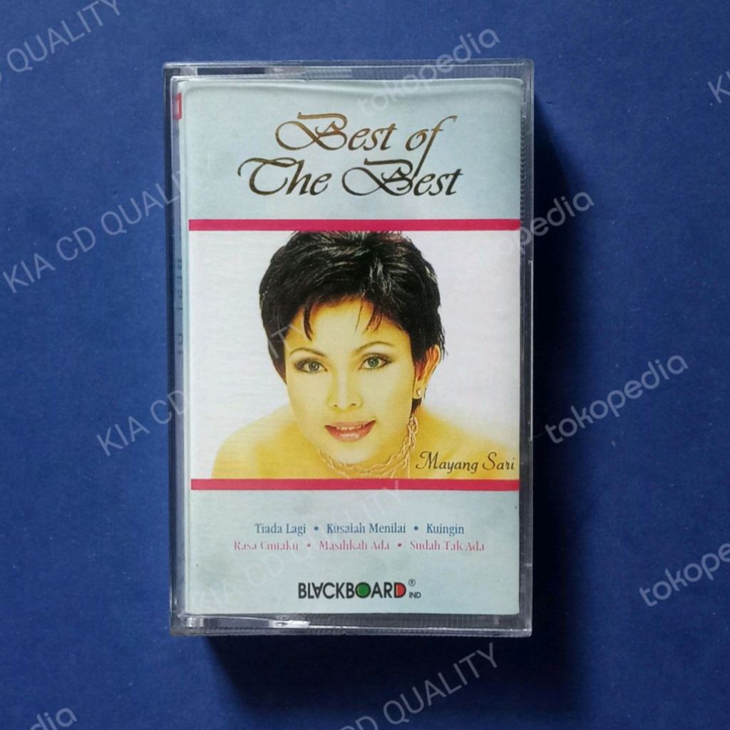 Kaset Pita Best Of The Best Mayang Sari Prod BLACKBOARD Ind
