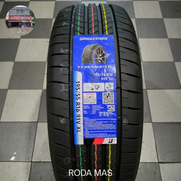 Ban Bridgestone Turanza 6 195/55 R16 Sienta Baleno