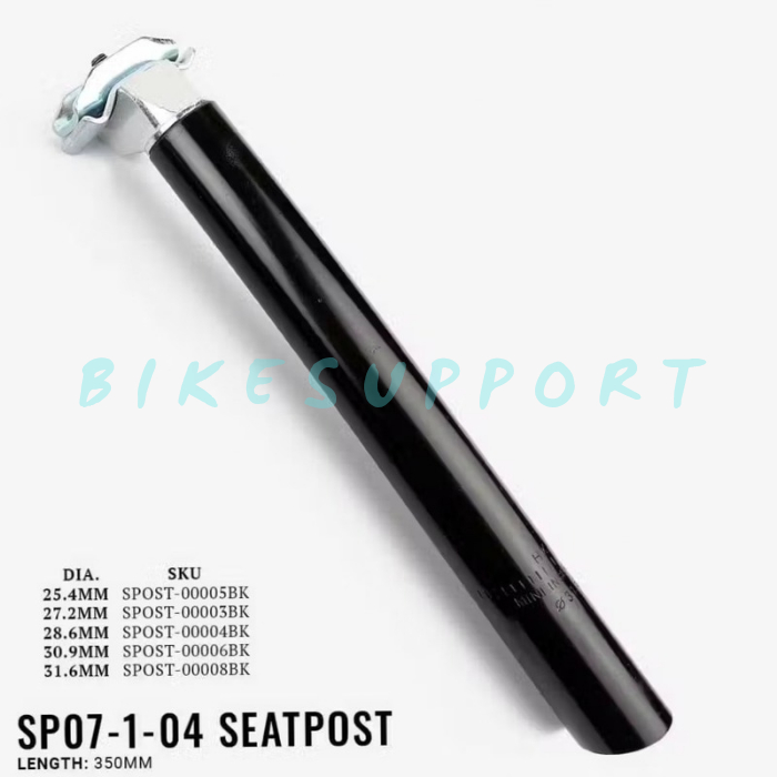 SEATPOST TIANG SADEL JOK 27.2 27,2  28.6 25.4 ALLOY ALUMUNIUM Sepeda BMX Fixie Lipat Mini Citybike
