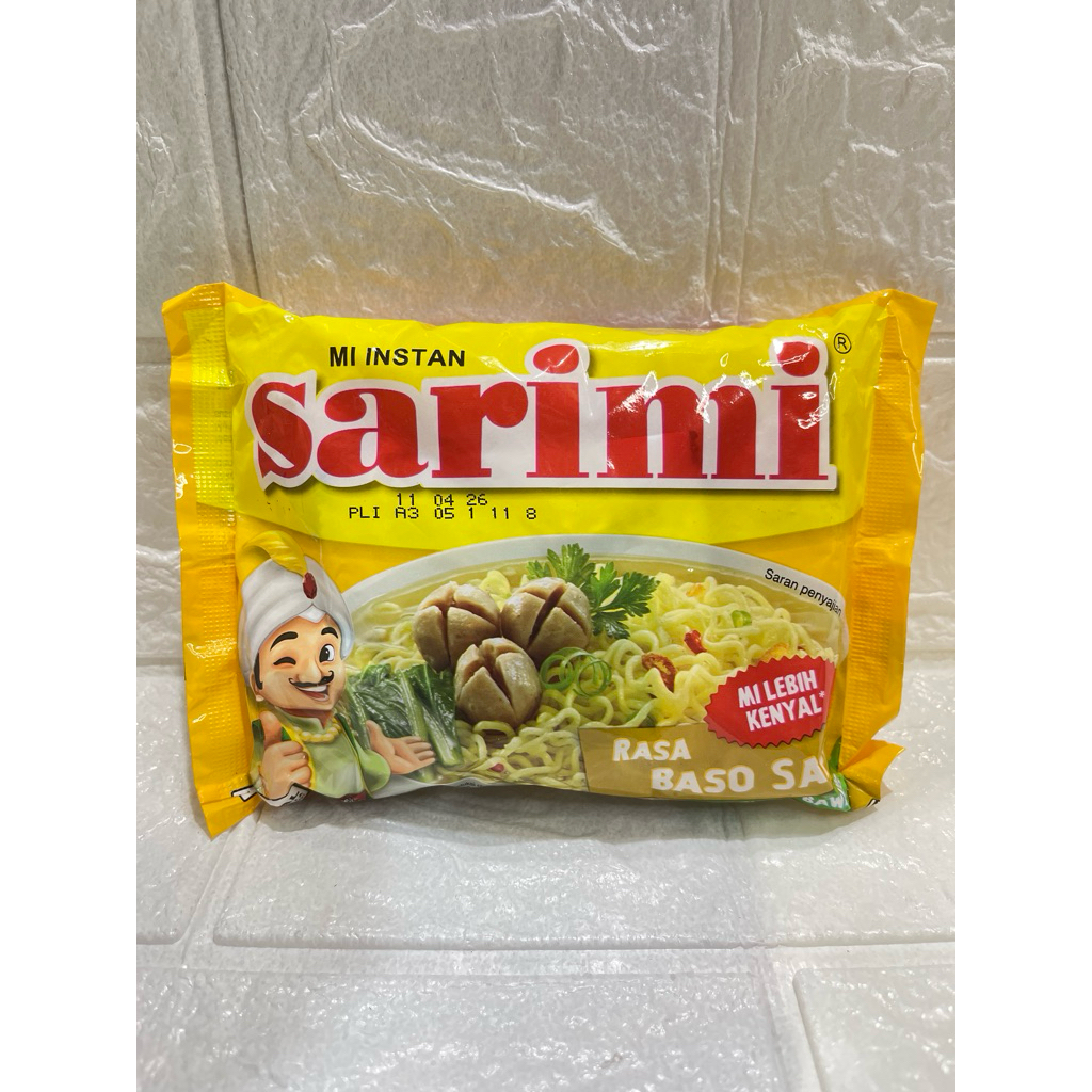 mi instan Sarimi rasa Baso sapi