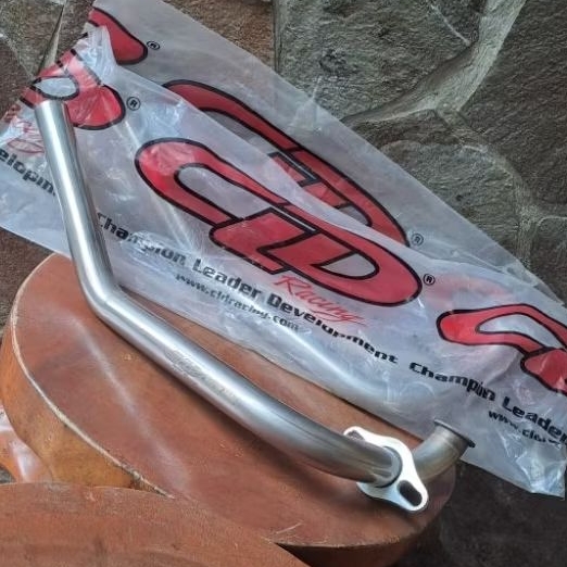 Leher Knalpot Header CLD Racing P1 Stainless Steel Honda Beat / Scoopy / Vario / Spacy MP7 130 CC Ro