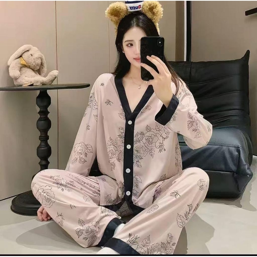JF - STELAN OVERSIZE JOGGER BABYDOLL PP / PIYAMA WANITA BUSUI KEKINIAN / PIYAMA WANITA IMPORT