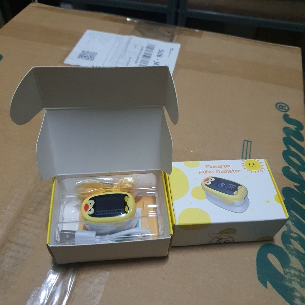 Pulse Oxymeter Bayi Anak Dr Gray RRC / Finger Pulse Oxymeter Bayi Anak RRC