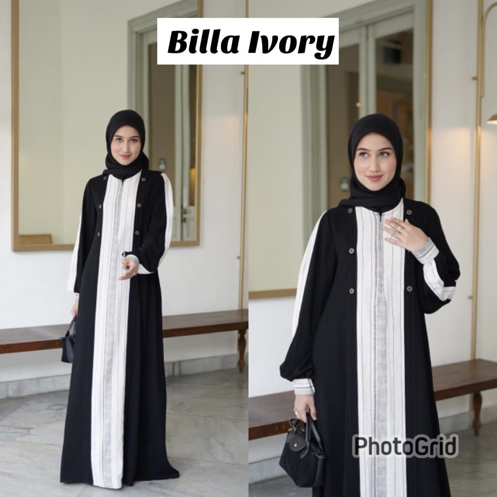 Abaya Hitam Raya Muslim Gamis Arab Dewasa Wanita Umroh Mata Hitam  Dress Syari Maxi Turki Bordir Rem
