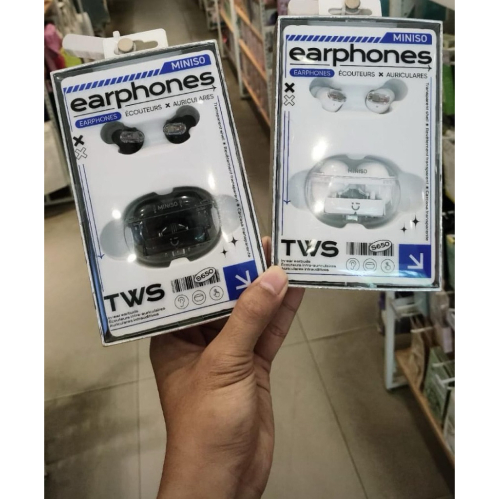 miniso earphones wireless tws earphone wireless bluetooth headset headphone