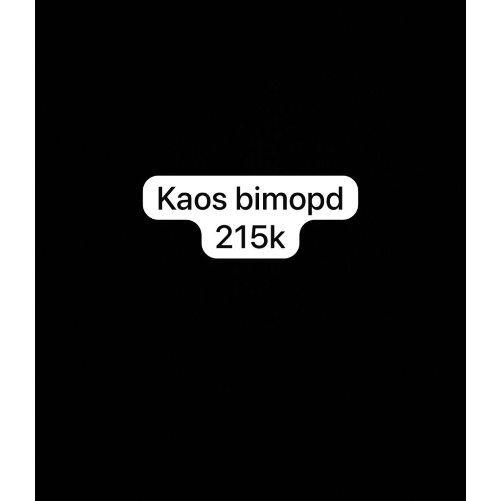 kaos tshirt bimopd warna denim grey