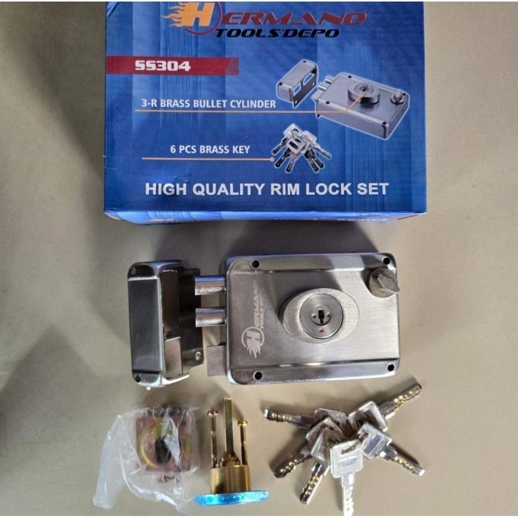 Hermano Kunci Otomatis / Kunci Pagar Otomatis
Hermano SS304 / Kunci Kodok