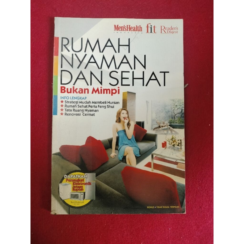 Buku Bekas / Majalah Rumah nyaman dan Sehat