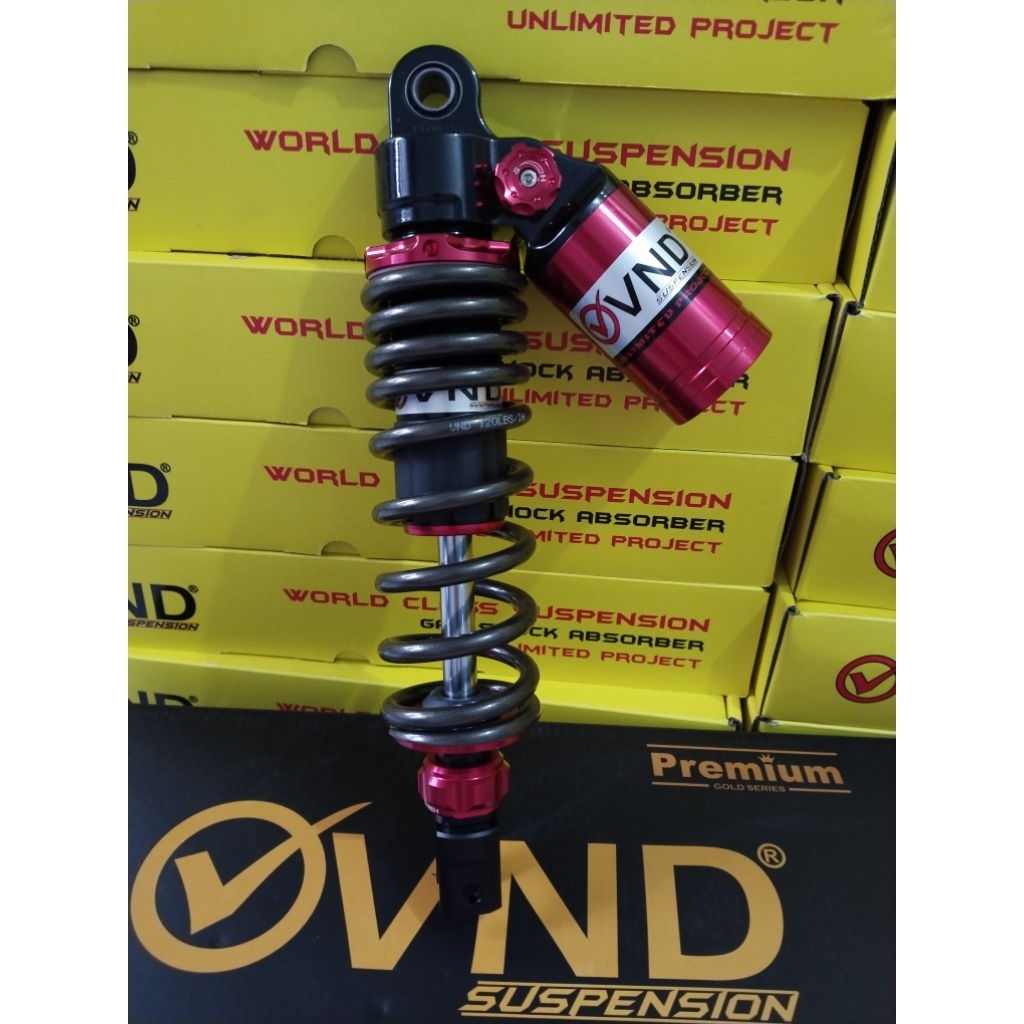 Shockbreaker VND Ak 777 B1 305 mm Mio Vario 110 Beat karbu Scoopy old Shock vnd