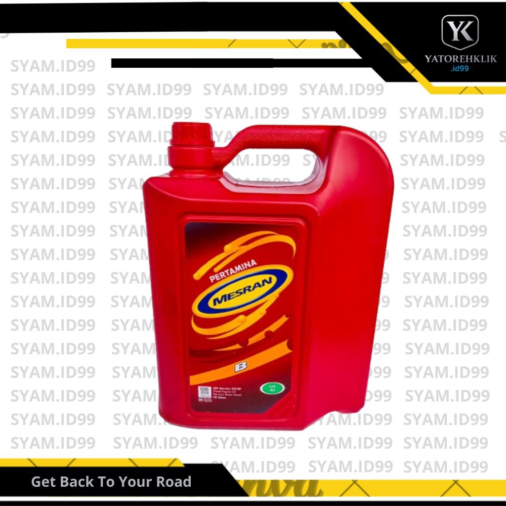 Oli Mesin Diesel Pertamina Mesran B SAE 40 10 Liter Original | Oli Diesel Truk Bus Pick Up