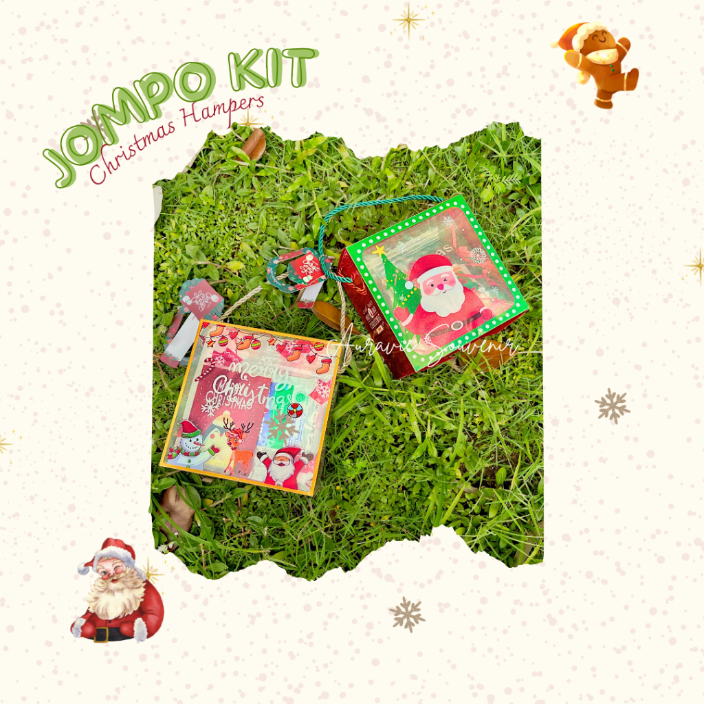CHRISTMAS HAMPERS NATAL JOMPO KIT MIKA BOX HAMPERS | AURAVIE SOUVENIR
