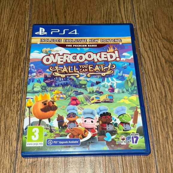 [PS4] Overcooked All You Can Eat (Region 2 / English) Overcooked AYCE BD Kaset PS 4 CD Games Playsta