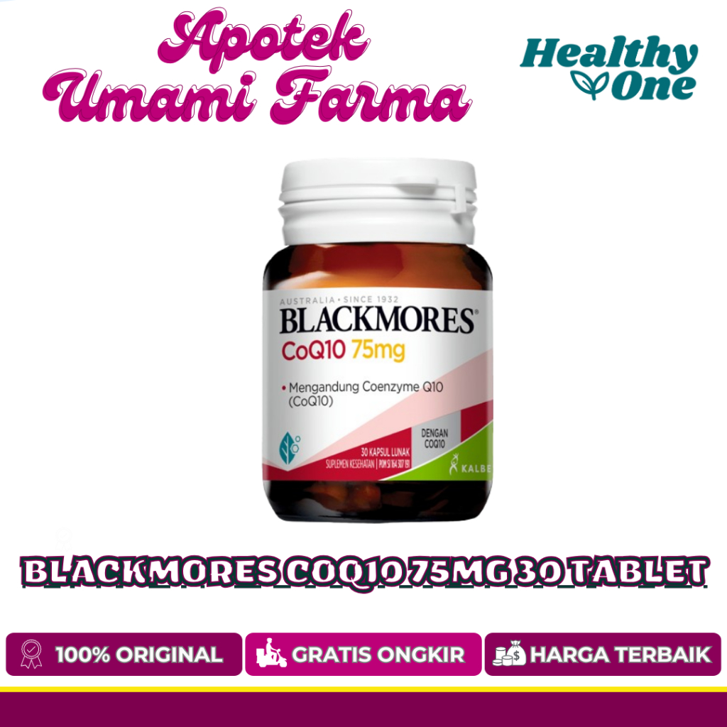 BLACKMORES COQ10 75MG 30 TABLET