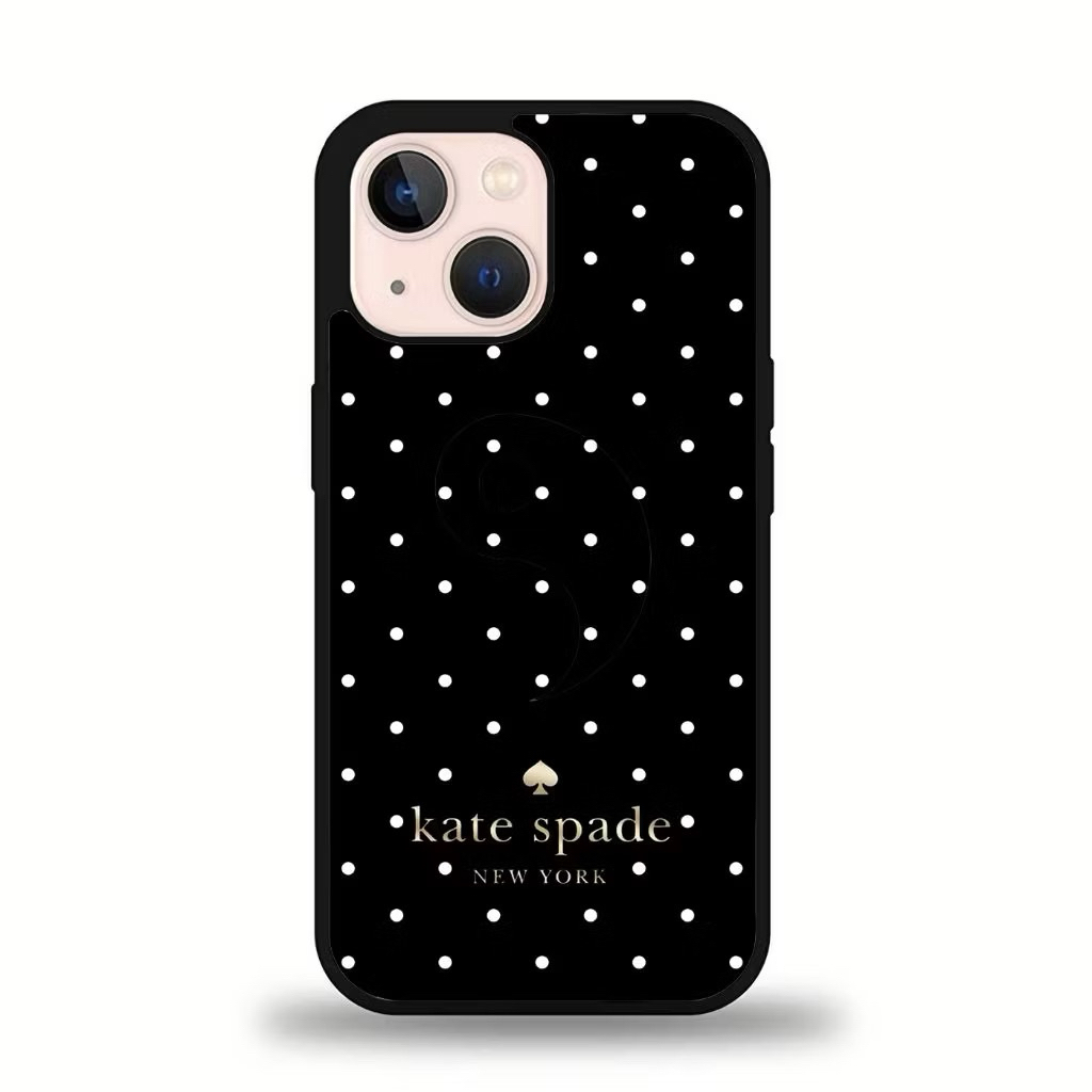 Casing softcase rubber kate spade iphone 17 16  15 14 13 12 11 pro promax air max mini plus x xs max