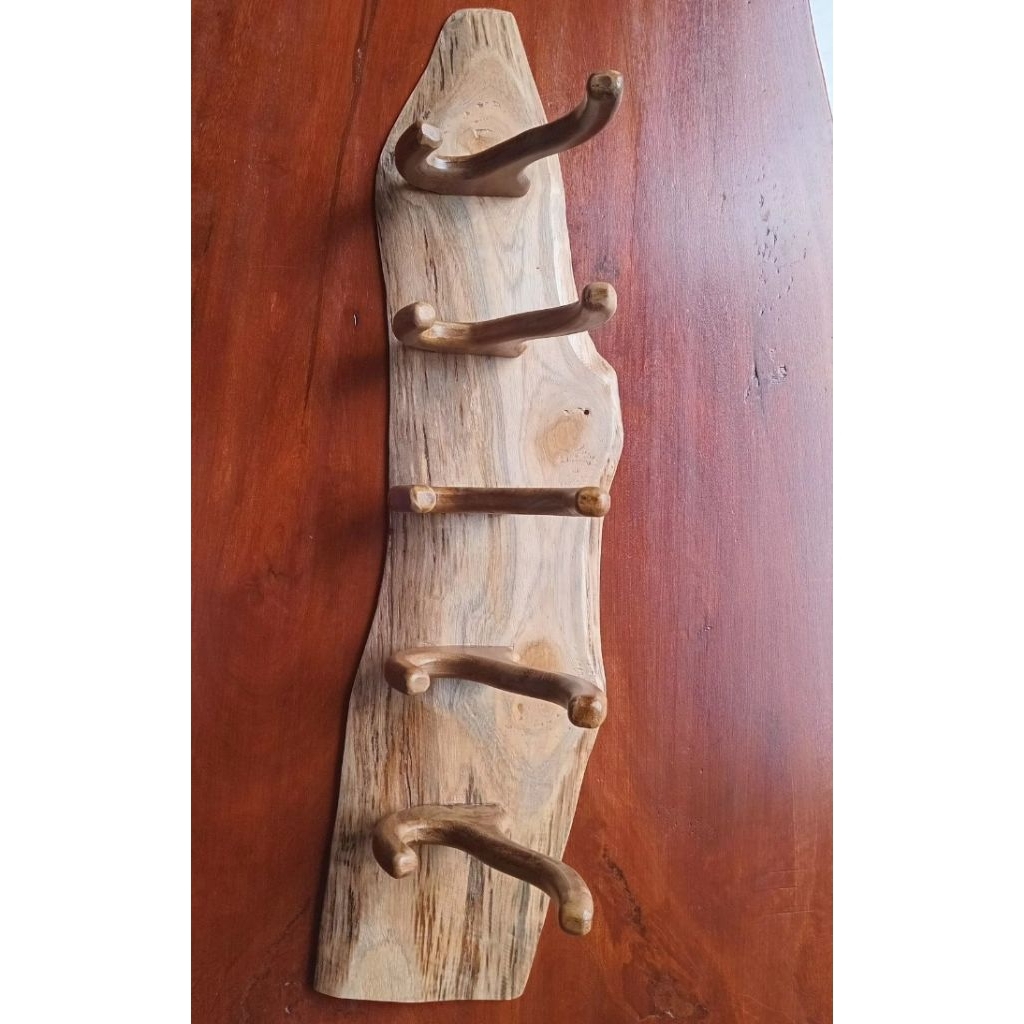 cantelan baju kayu jati