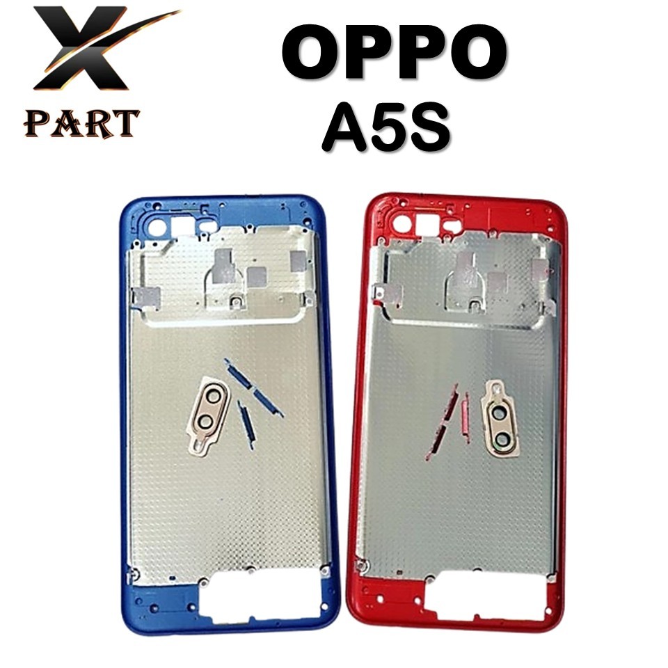 BEZEL BEZZEL OPPO A5S TUTUP MESIN ORIGINAL 100%