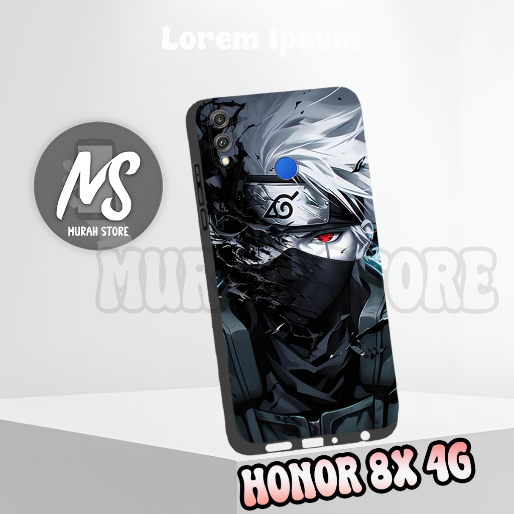 MS10/ Softcase Karet HONOR 8X / Motif Naruto / Case HONOR 8X / Silikon HONOR 8X