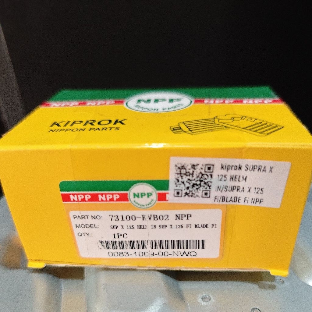 KIPROK SUPRA X 125 HELMIN SUPRA X 125 FI BLADE FI