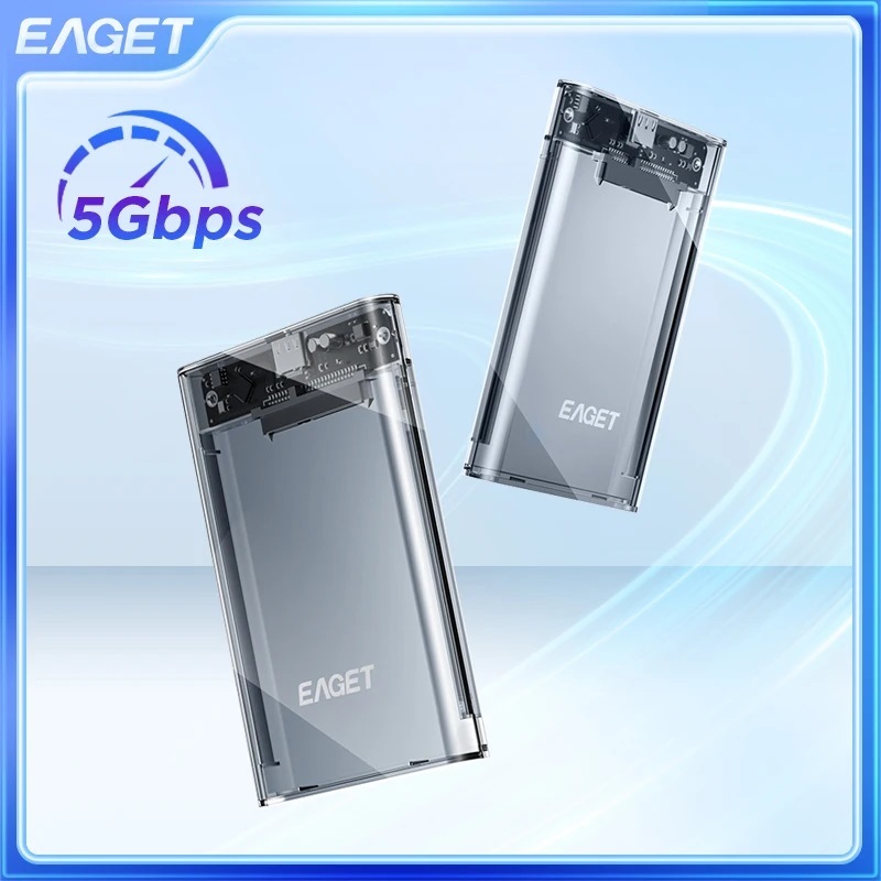 ENCLOSURE HARDDISK/SSD EXTERNAL 2.5 INCH EAGET E10 USB 3.2 UP TO 5Gbps