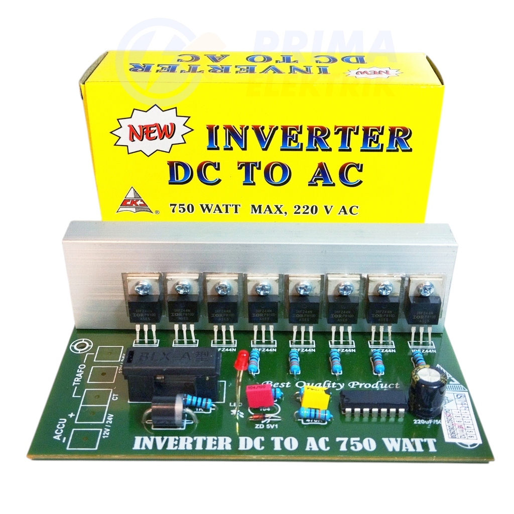 Kit CKJ Inverter DC to AC - 750 Watt