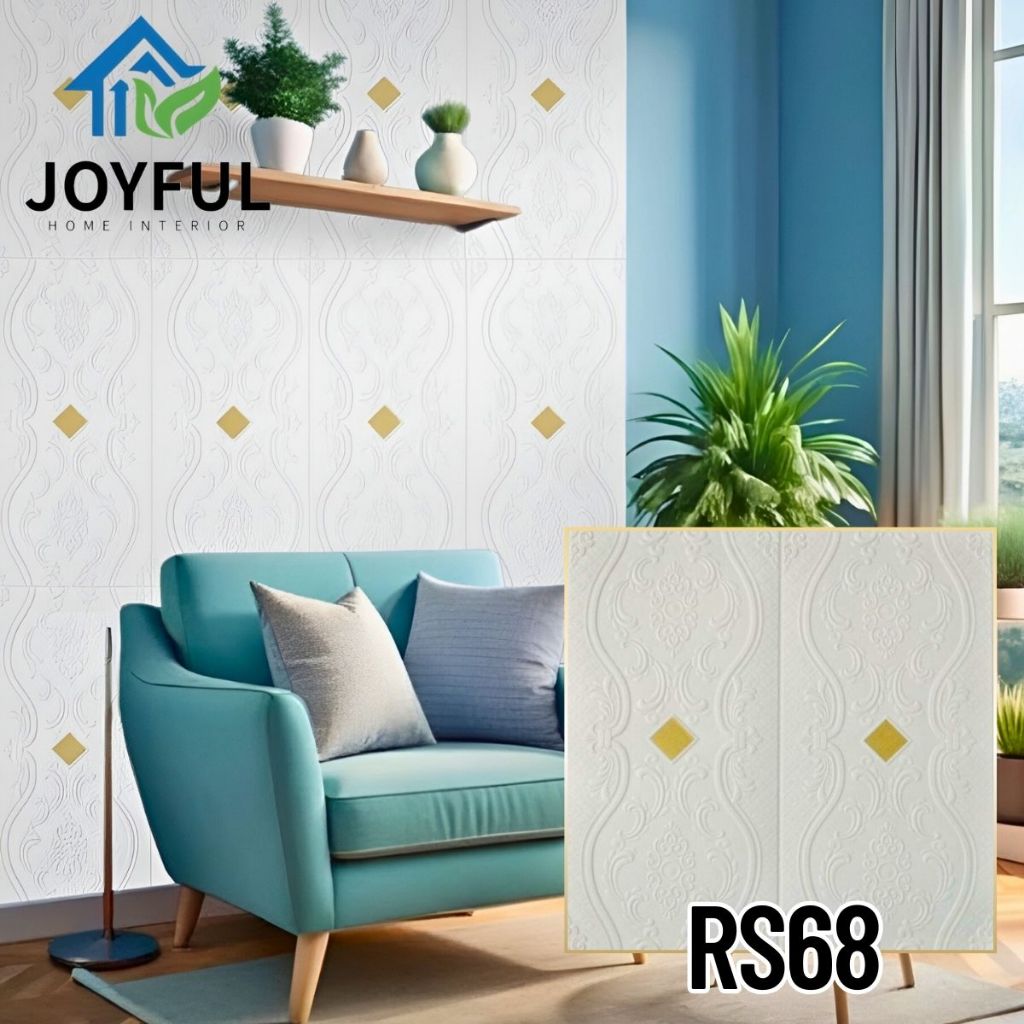 Joyful Home Interior - WALLPAPER 3D FOAM TEBAL 3MM  • High Quality